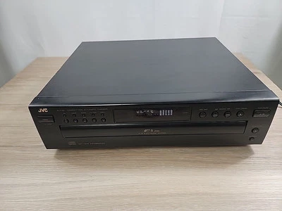 JVC XL-F152BK 5 Disc Automatic CD Changer Carousel READ - Image 1 of 4