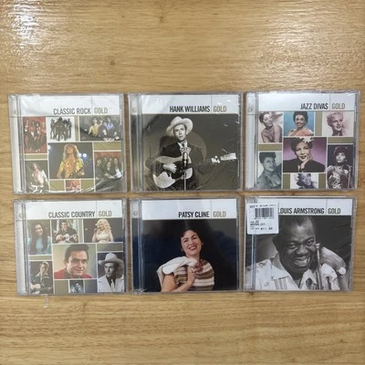 Universal Gold 6 Album CD Bundle Lot - 12 Disc - New Sealed - Read Description Foto 1 de 4