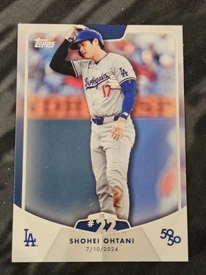 SHOHEI OHTANI - 2024 TOPPS 50/50 - #50   (STOLEN BASE #22) - Image 1 of 2