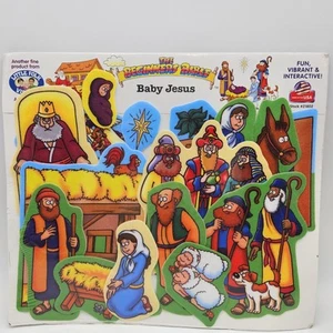 The Beginners Bible Story Felt Figures for Flannel Board Nativity Baby Jesus VBS - Picture 1 of 9