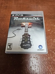 Rocksmith Auténticos Juegos de Guitarra PS3 (Sony PlayStation 3, 2011) con Manual - Casi Nuevo - Imagen 1 de 3