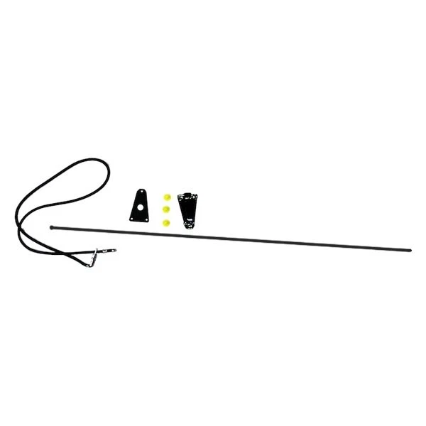 For Jeep Wrangler 1987-1995 Steinjager Black Antenna Kit w Mounting Bracket Foto 1 de 1