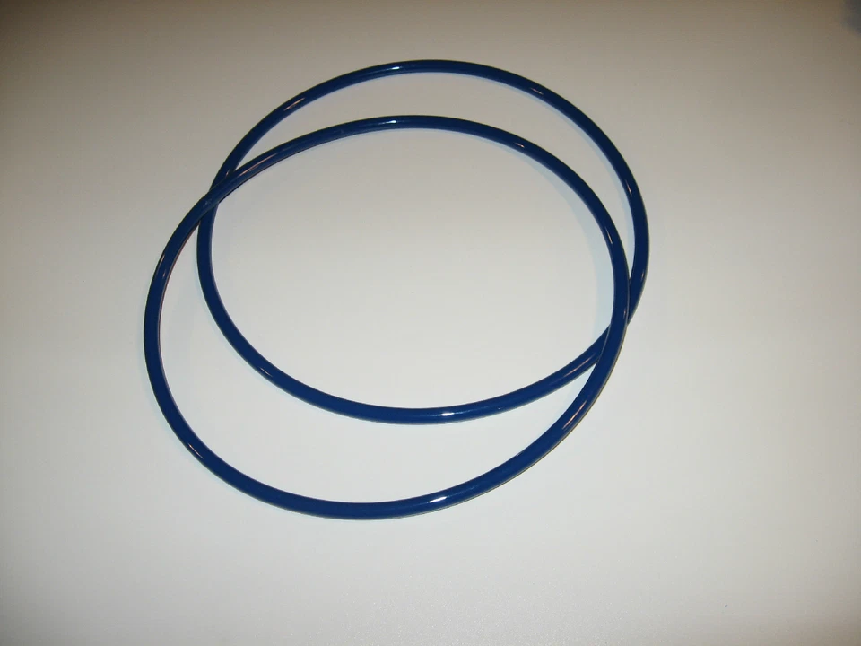 2 BLUE MAX 1/4" ROUND DRIVE BELTS FOR CLARKE  CBS355 BAND SAW  - Image 1 of 1