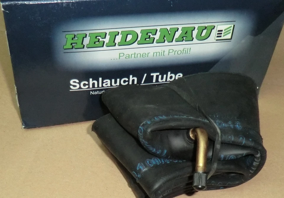 Heidenau Schlauch  3.50-8  4.00-8  400x100 Winkelventil 110/80-8 120/70-8 - Bild 1 von 1