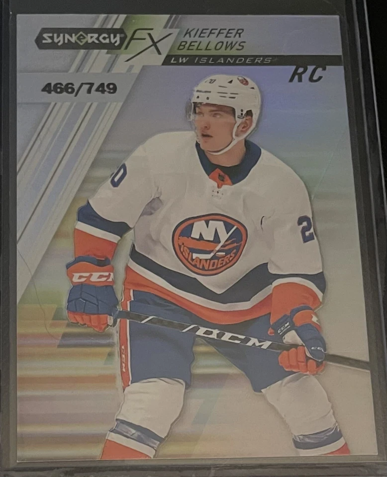 2020-21 Synergy FX Rookies Kieffer Bellows #FXR-KB Islanders SN# /749 - Image 1 of 2