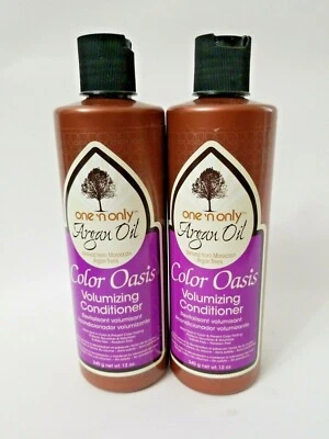 2 x One 'N Only Argan Color Oasis Volumizing Conditioner 12oz- SULFATE FREE - Image 1 of 3