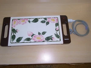 Rowenta Warmhalteplatte Villeroy Boch Wildrose, ca. 49 x 22 cm 850W 220V - Bild 1 von 9