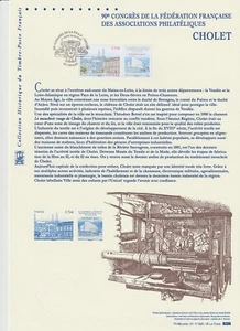 Document Philatélique 1er Jour : 20 2017 Congrès Fédération Philatélique - Imagen 1 de 1