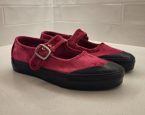 Ballerine Vans Mary Jane Velvet Touch Cherries Jubilee da donna taglia 7