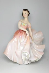 Vintage Royal Doulton Bone China Figur The Polka Hn2156 19 cm - Bild 1 von 15