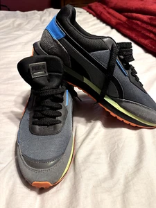 Größe 12M Puma City Rider Ls Schnürschuhe Herren Grau Sneaker Freizeitschuhe 385662-01 - Bild 1 von 6