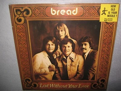 BREAD Lost Without Your Love ORIGINAL SEALED Gtfld New Vinyl LP 1977 7E-1094 co - Image 1 of 4