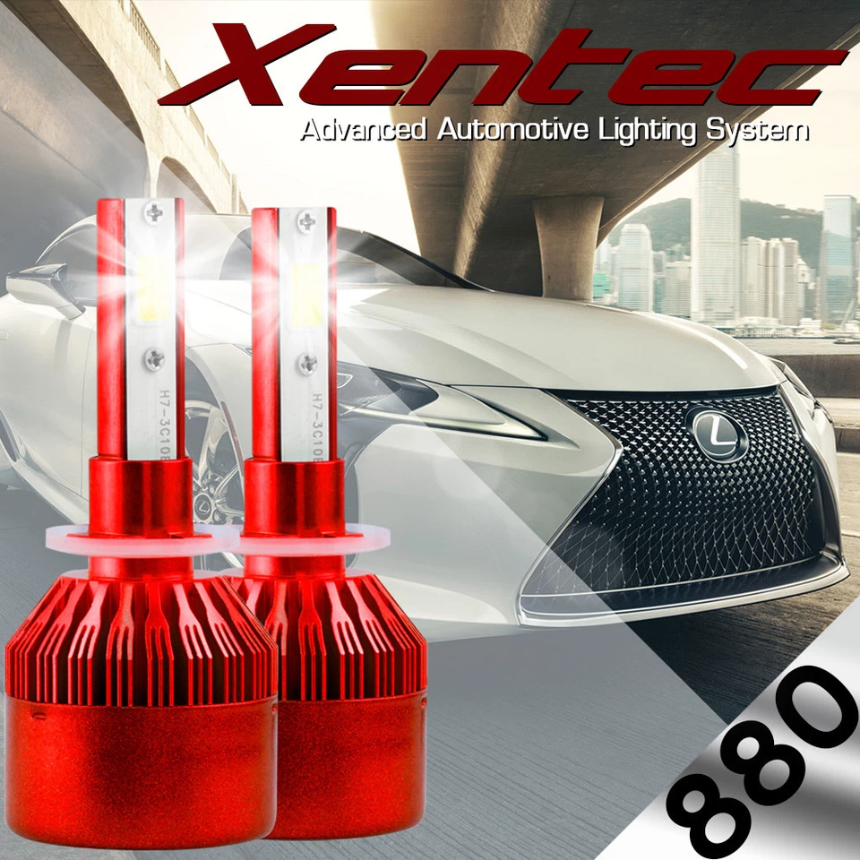 880/881 1020W 153000LM CREE LED Faros Kit Antiniebla 6000K Blanco Alta Potencia Foto 1 de 4