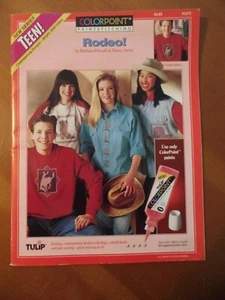Colorpoint Paintstitching Rodeo Book #91272 (8 Pages of Transfer Patterns) - Picture 1 of 4