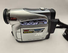 JVC GR-D250U MiniDV Camcorder with 25x Optical Zoom Manual Batteries Charger