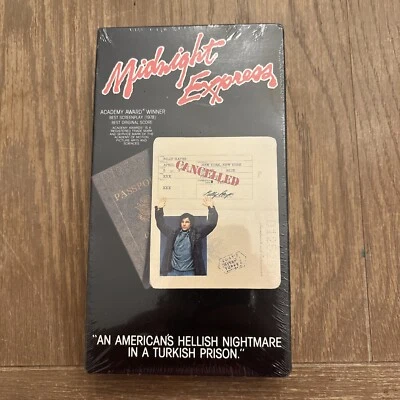 MIDNIGHT EXPRESS (vhs) Brad Davis, Paul Smith. Brand NEW. Sealed. RARE Smuggling - Image 1 of 4