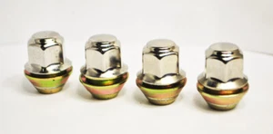 4 tuercas de mini rueda (zinc) hexadecimal rover de 3/8" UNF de 17 mm - Imagen 1 de 2
