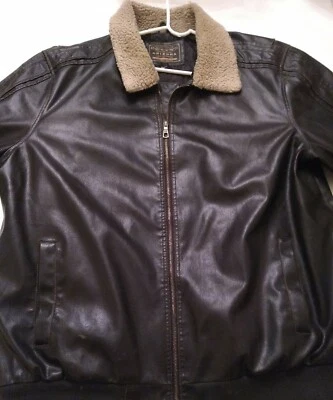 Arizona jean company leather bomber jacket 2X - Image 1 of 4