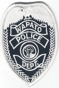 Wapato Police Washington breast patch (approx. 3.6 x 2.6 inches) - Picture 1 of 1