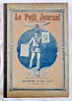 Le Petit Journal Supplément Illustré en couleurs : Année 1897 reliure éditeur - Photo 1/4