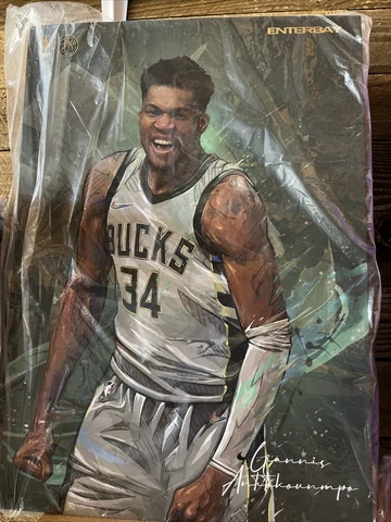 NBA Milwaukee Bucks Giannis Antetokounmpo Real Masterpiece 1:6 Scale Figure Cover