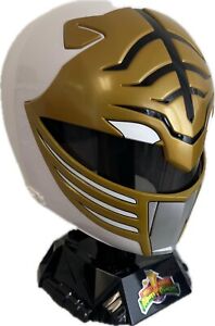 Power Rangers Lightning Mighty Morphin White Ranger Helmet (READ DESC)
