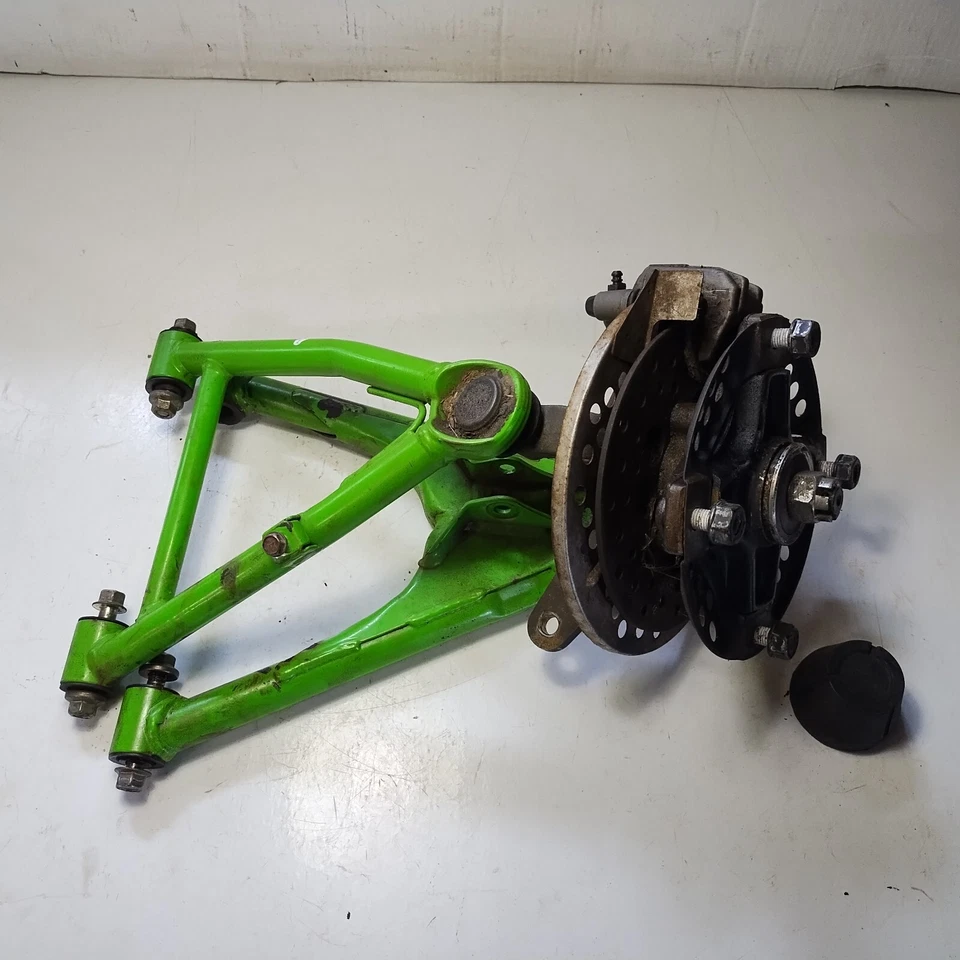 Kawasaki Mojave 250 2000 pinza de buje de husillo brazo delantero derecho delantero Foto 1 de 4