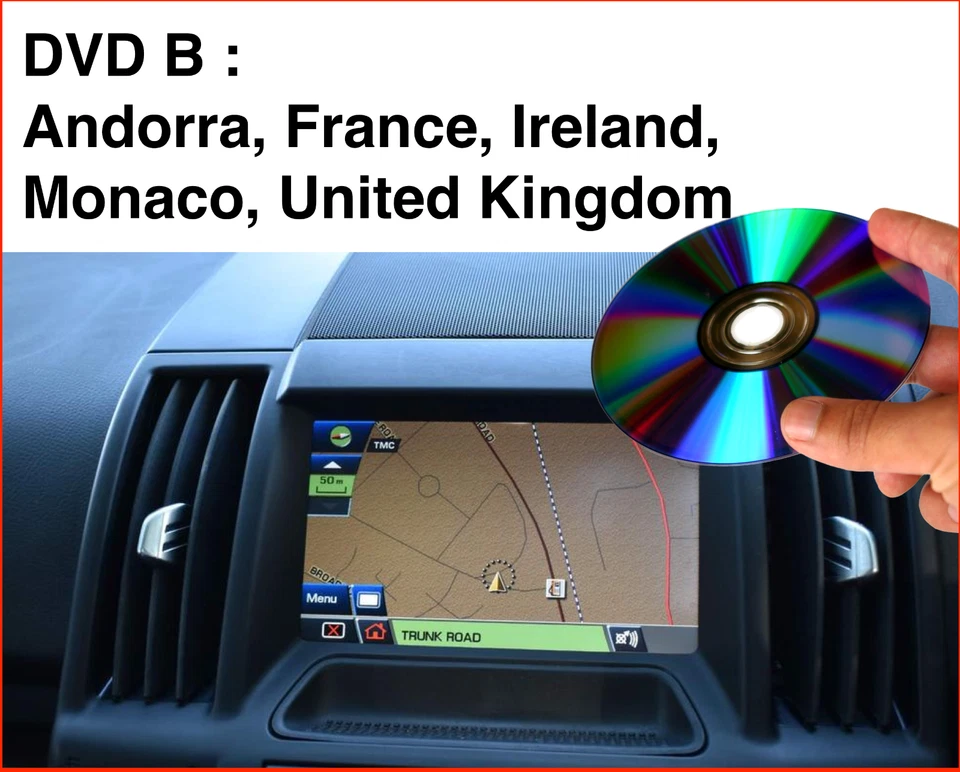 Freelander 2 Sat Nav DISC DVD UK & Europe  latest map update - Image 1 of 1