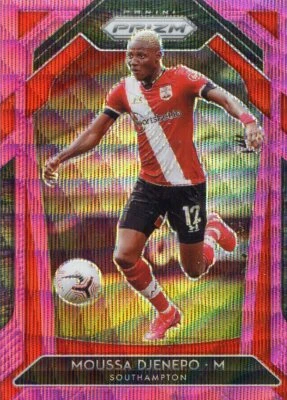 2020-21 PANINI PRIZM PINK WAVE PARALLEL  MOUSSA DJENEPO NO. 87 - Image 1 of 2