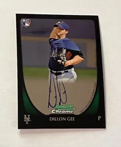 DILLON GEE auto rc 2011 Bowman Chrome - Picture 1 of 2