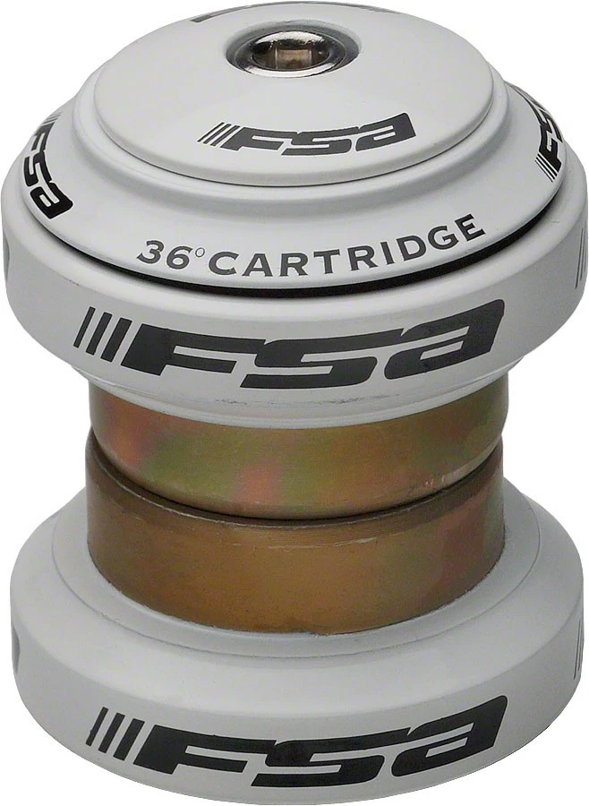 Fone de Ouvido FSA Orbit MX 1-1/8" Branco Sem Rosca com Rolamentos Selados e CNC - Imagem 1 de 1