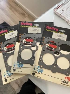 Junta de carrocería del acelerador Holley Performance 108-3 (paquete de 3)  Foto 1 de 2
