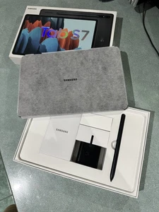 New Samsung Galaxy Tab S7 11.0" -256GB Wi-Fi And 4G 5G Mystic Black T875 - Picture 1 of 3