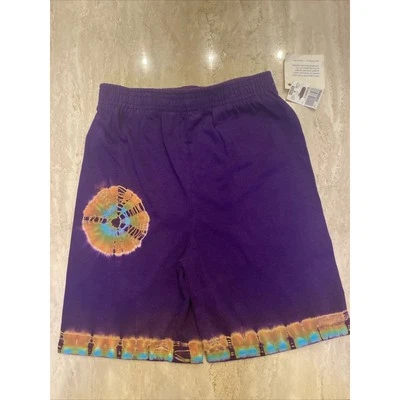 Pantalones Cortos De Colección Abstractos Púrpura Tinte Pacific Heat Juvenil Talla 8 Años 80 Juveniles Unisex Foto 1 de 4