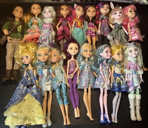 D) Ever After High Huge Bundle x 17 Dolls - Picture 1 of 19
