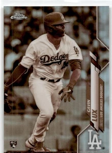 Topps Chrome Gavin Lux #148 2020 refractor sepia radiocontrol - Imagen 1 de 2