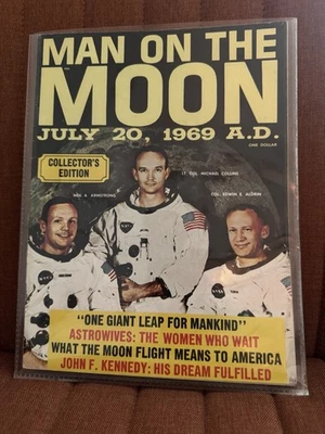 Man on The Moon July 20, 1969 A. D. Collectors Edition Magazine Published 1969 - Image 1 of 2