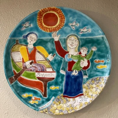 Susanna DeSimone Picture Plate 30cm - Image 1 of 3