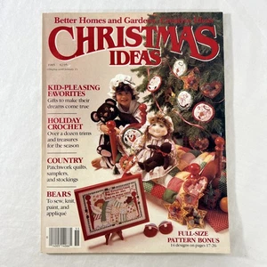 Vintage Better Homes & Gardens Magazine Christmas Holiday Baking Crafting 1985 - Picture 1 of 24