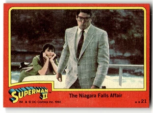 1980 Topps Superman II Card #21 The Niagara Falls Affair - Picture 1 of 4