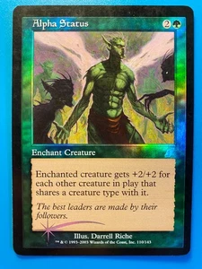 MTG 1x FOIL Alpha Status # 110 Scourge Magic the Gathering Card x1 MP - Picture 1 of 1