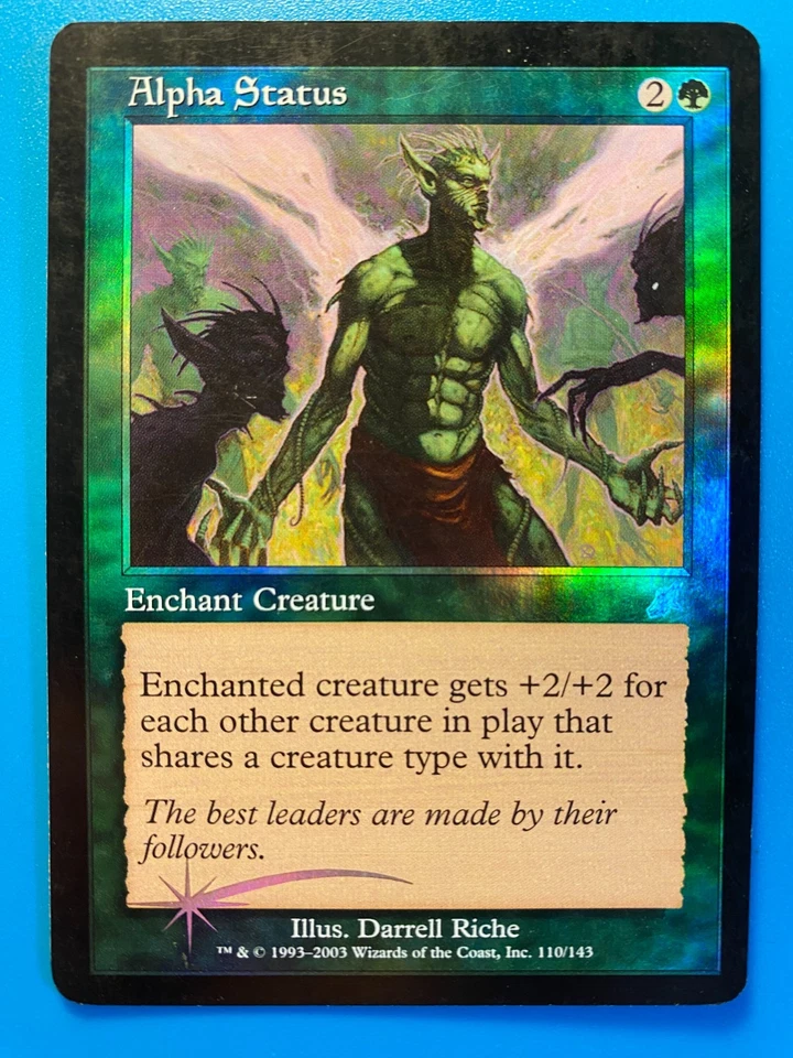 MTG 1x FOIL Alpha Status # 110 Scourge Magic the Gathering Card x1 MP - Image 1 of 1