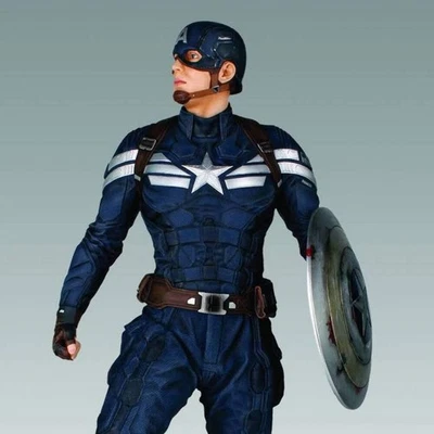 GENTLE GIGANTE Marvel El Soldado de Invierno Capitán América Sigilo Estatua Escala 1/4 Foto 1 de 4