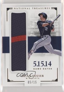 2016 Panini National Treasures Game Dated Prime /15 Brian Dozier #GD-BD