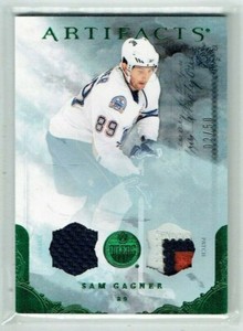 10-11 UD Upper Deck Artifacts  Sam Gagner  /50  Jersey--Patch