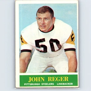1964 Philadelphia Football John Reger #150 Pittsburgh Steelers - Bild 1 von 2