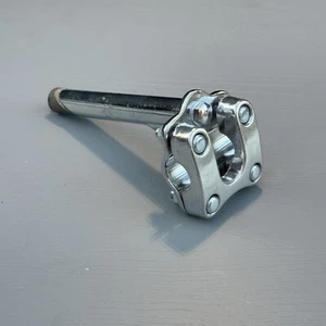 BMX QUIL STEM RETRO OLD SCHOOL 4 BOLT HANDLEBAR STEM ALLOY TOP 21.1  SUIT BURNER - Picture 1 of 10
