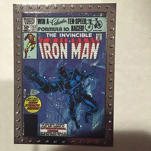 2010 IRON MAN 2 Classic Covers CC9 Invincible Iron Man #152 Insert - Picture 1 of 1