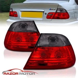 Luces traseras rojas de humo para BMW E46 325Ci/330Ci/M3 2000 2001 2002 2003 cupé de 2 puertas - Imagen 1 de 6