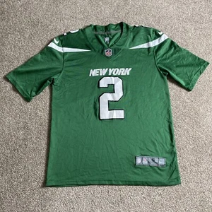 Herren kleines Nike New York Jets Zack Wilson #2 On Field NFL grün Trikot - Bild 1 von 7